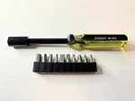 Stanley Set. 12 Pieces. Driver, Adapter And 10 Bits. Fixed Price $10.97.