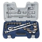 23-PIECE,1/2" Drive Basic Tool SET,12-PT, Rugged-case-system, Sae,williams 50609. Fixed Price $169.74.