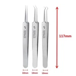 Ultra-fine NO.5 Blackhead Tweezers Pimple Clip Acne Needle Tool Salon Special. Fixed Price $10.35.