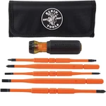 Klein Tools 8-IN-1 Insulated Interchangeable Screwdriver Set. Fixed Price $31.65.