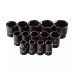 Arcan Tools 1/2" Drive Shallow Impact Socket Set Pc Metric AS21214M. Fixed Price $35.50.