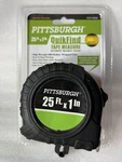 Pittsburgh 25 Ft X 1 Quikfind Tape Measure New #69030 Rubber Wrapped Case. Fixed Price $10.31.
