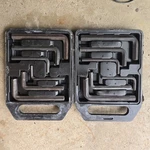 Jobsmart 12PIECE Hex Key Allen Wrench Set Jumbo Metric Tools. Fixed Price $20.00.