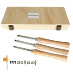 3 Piece Set Carbide Woodturning Tool Mini Size & Handles Fit For Project. Fixed Price $37.46.