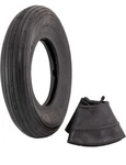 4.80/4.00-8" Ribbed Tread Replacement Pneumatic (air-filled) Tire And Inner Tube. Fixed Price $16.99.