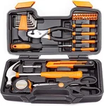 Cartman Orange 39-PIECE Tool Set General Household Hand Kit. Fixed Price $19.95.