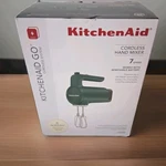 Kitchenaid Hand Mixer Cordless Speed KHMR762SE Exclusive Color. Fixed Price $70.00.