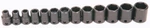 13PC 7 - 19MM 3/8"DRIVE 6 Point Impact Shallow Clip Rail Socket Set Williams Usa. Fixed Price $73.46.