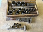 Vintage Apollo Ferret NO3 Box Spanner Socket Set Edwardian Veteran Car Tool Kit. Fixed Price $104.96.