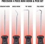 Cartman Precision 4 Piece Pick And Hook Set. Fixed Price $9.95.