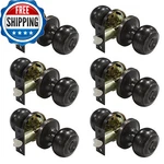 Gobrico Ball Door Knob Privacy Locks For Bedroom Bathroom Oil Rubbed Bronze. Fixed Price $81.45.