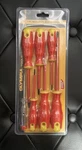 Olympia Tools 7- Piece Insulation Screwdriver Set New (400-368-0796). Fixed Price $18.00.