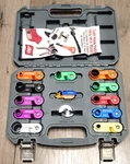 Lisle 13PC Master Aluminum Spring Loaded Line Disconnect Tool Set W/case #39480. Fixed Price $185.99.