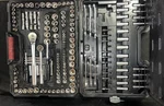 Craftsman 230-PIECE Tool Set Sae/metric Chrome With Hard Case Plus Wrenches. Fixed Price $180.00.