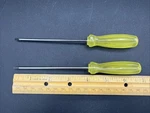 Small Screwdrivers 1/8 Urrea # 9624 Made Mexico Vintage Nos. Fixed Price $15.99.