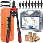 Eoppen 500PCS Rivet Tool Kit, Rivnut With 8 Metric Sae Mandr.... Fixed Price $105.56.