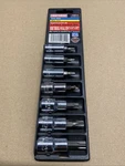Craftsman Tamper Proof Torx Bit Set Pc 1/4 3/8 Drive 42614 Usa (one Broken). Fixed Price $22.49.