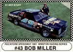 1991 Langenberg Rockford Speedway #34 Bob Miller South Beloit Illinois Racing. Fixed Price $15.00.