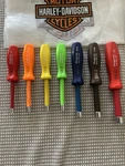 Snap-on Tools Piece Insulated Sae Nut Driver Set Nd 1070K C77B. Fixed Price $135.00.