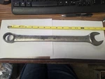 Large 1-1/16" Blue Point OEX-34 Combination Wrench 14-3/4" Long (by Snap-on) Usa. Fixed Price $32.00.
