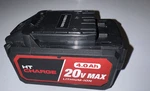Hyper Tough 20V Volt Max 4.0 Ah Lithium-ion Battery Pack Mower Impact Driver. Fixed Price $49.98.