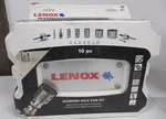 Lenox 1853785 Diamond Hole Saw Kit 10 Piece- Brand New Never Used B8S5. Fixed Price $449.99.
