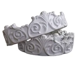 Zhangbl Flexible Modelling Crown Mouldings Trim Home Artistic Decorate White. Fixed Price $39.11.