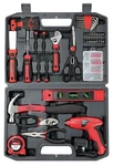 Home Repairs Handy Tool Kit, Cordless Screwdriver, Pliers, Hammer, Putty Knife. Fixed Price $49.95.