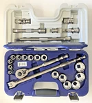 23-PIECE 1/2" Drive 12-PT Sae Basic Tool Set, Rugged-case-system, Williams 50609. Fixed Price $149.00.