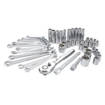 Craftsman 3/8 In. Drive Metric And Sae 6 Point Mobile Mechanic's Tool Set 47 Pc. Fixed Price $99.95.