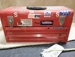 Vtg Waterloo JL-99 Tool Box 2 Drawer Machinist W/ Tray, 18X8X9 1058 Cubic Inches. Fixed Price $89.99.