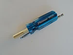 Picquic Sixpac Plus Screwdriver Multi W/ 7 Hex Bits - "aquamarine". Fixed Price $15.99.