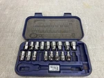 Williams 6 Point Bolt Thru Shallow Socket 3/8-3/4", 9-19MM, Incomplete Set. Fixed Price $49.99.