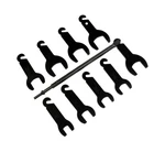 Lisle 43350 Pneumatic Fan Clutch Wrench Set, 10 Pc.. Fixed Price $153.99.