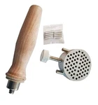 Praztech Universal Work Holder Peg Clamp Jewelers Hand Held Vise Silver. Fixed Price $25.05.