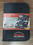 Apollo 56 Piece Compact Sae Auto Set In Zippered Case, DT9774. Fixed Price $29.95.