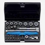 Gedore 20 Basic Motorcycle Tool Set 1/4", 30 Pcs. Fixed Price $294.15.