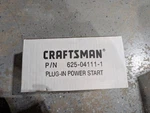 Craftsman Speed Start Corded Plug In Power Model 85951 Red Tested. Fixed Price $54.99.