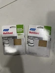 Pack Norton 07660748301 Multisand Sheet 4-1/2"X5-1/2" 100 Grit Sandpaper. Fixed Price $6.99.