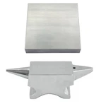 Set Of 2 Horn Anvil & Steel Bench Block, Jewelry Flattening And Shaping Tools. Fixed Price $27.95.
