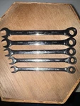 Gearwrench Used 5 Piece Ratchet 8MM-12MM. Fixed Price $50.00.