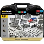 Allied 19041 Pro-grade 204PC Mechanics Tool Set Sae Metric W/ Case. Fixed Price $127.14.