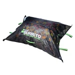 5 Ft. Leaf Burrito Year-round Yard Bag, Black Mesh With Handles Zippers, Ope. Fixed Price $166.99.