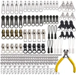 252-PIECE Repair Kit Replacement Zippers & Pulls For Luggage, Bags, Jac. Fixed Price $27.89.