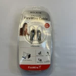 Belkin 4-PIN To Firewire Cable 6 Ft. Connect Computer. Fixed Price $5.00.