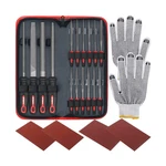 Hi-spec 16PC Metal Hand Small Mini Needle Steel File Set Carry Case..... Fixed Price $35.99.