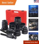 Universal Wheel Bearing Puller Tool Set - 24PC Alloy Steel With Storage Case. Fixed Price $100.99.