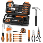 Hangying 39 Piece Orange Home Tool Set, General Repair Small Hand Kit Wi.... Fixed Price $26.47.