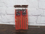 Hyper Tough 6-PC Needle File Set W/ Case Half-round, Square, Triangle. Fixed Price $19.99.