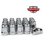 20PC Lug Nuts Bulge Acorn 12X1.5 Chrome 21MM 13/16 Hex. Fixed Price $24.65.